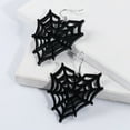 thumbnail image 3 of European Creatives Halloween Spider Web Earrings - Unique Lightweight Plastic Accessories for Party & Everyday Wear, Perfect Gift Idea for Creative Jewelry Lovers, 3 of 6