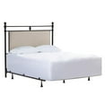 thumbnail image 1 of Hillsdale Ashley Queen Fabric Upholstered Headboard with Frame Linen Gray Stone, 1 of 5