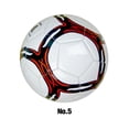 thumbnail image 4 of Advancent Balón de fútbol oficial: duradero y ampliamente utilizado para juegos y entrenamiento Balón de fútbol oficial más nuevo Deportes y aire libre blanco tipo 5, 4 of 6