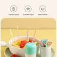 thumbnail image 5 of Gnmfd Plastic Fruit Fork Set Two-Tooth Dessert Skewers for Home Party, Small Appetizer Snack Forks for Fruit Cake Pastry, Reusable Cute Kitchen Tools for Buffet Picnic Celebration, 5 of 6