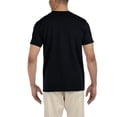 thumbnail image 5 of Hanes Men’s Crewneck T-Shirt, Essential 100 Cotton Short Sleeve Tee,6 Pack with Black, 3XL, 5 of 5