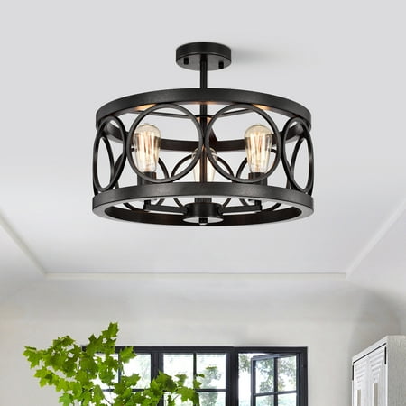 

Shacer 3-light Hood Design Ceiling Lamp