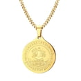 thumbnail image 1 of Collar de Acero Inoxidable Zulema Avalokitesvara Bodhisattva Colgante Cadena, 1 of 8