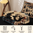 thumbnail image 7 of Homewish Halloween Gothic Skull Zipper Twin Comforter Sets with Fitted Sheet and 2 Pillowcases, Magical Mushroom Zipper Bedding Set, Black White, Black Reversible, 7 of 7