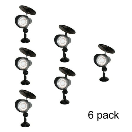Ecothink 12 Led Solar Motion Spot Light Pack Of 6 Com Ecothink 12 Led Solar Motion Spot Light Pack Of 6