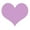 PASTEL-PURPLE, variant on Royal Green 19MM Heart Shape Pastel Purple Cute Valentine's Sticker Crafting Seals Decorative Label 400 Pack
