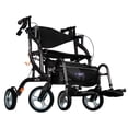 thumbnail image 4 of Airgo Fusion F20 Side-Folding Rollator & Transport Chair, 4 of 5