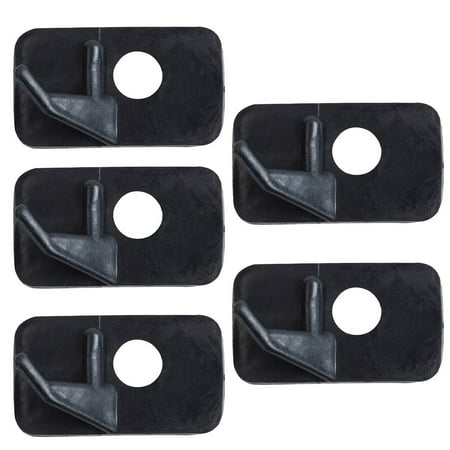 5pcs Archery Arrow Rest Self-Adhesive Right Left Hand Recurve Bow Hunting Shoot
