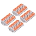 thumbnail image 3 of Bloque de terminales de conductor, 4 piezas Conductor de cable compacto Conductor de cable compacto Conectores de cable eléctrico Impulsado por el rendimiento, 3 of 13
