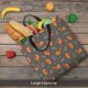 thumbnail image 5 of Balery cute fall fox leaf Bolsa de Mano para Mujeres con Cremallera, Bolsa de Gimnasio con Compartimentos, Bolsa para Laptop, Bolsa para Trabajo, 5 of 7