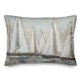 thumbnail image 2 of Creative Products Painterly Sailboats 14x20 Indoor / Outdoor Pillow, 2 of 3