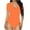 Orange, variant on Fengqque Jumpers for Women with Overalls Casual Jumpsuits Plus Size Summer Short Sleeve Solid V-Neck Tight Fitting Jumpsuit