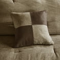 thumbnail image 2 of GDF Studio 7 Piece Faux Suede King Comforter Set with Pillows, Lodge Cabin Design, Brown, 2 of 9