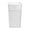 White-1, variant on Modern Trash Bin Cabinet W/ Tray Rack 40Gallon Freestanding for Restaurants, Cafeterias, Food Courts