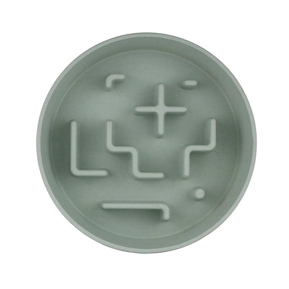 Pawpourri 820ml Sustainable Slow Feeder Cat Bowl – Mint Green | Non-Slip, Eco-Friendly, Easy to Clean