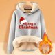 thumbnail image 2 of WILLBEST Sudadera Deportiva para Mujer, Estilo Casual, con Estampado, Cómoda, Forrada, con Capucha y Manga Larga XXX-Grande, 2 of 5