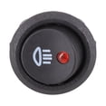 thumbnail image 6 of 5Pcs Fog Light Switch Car On Off Rocker Switch Round 12V Red Led Fog Light Lamp Symbol Car Truck 23X23Mm Dc 12V 20A for Car Van, 6 of 7