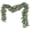 Green, variant on Garland With White Flowers 2 Packs 5. Silver Dollar Garland Faux Leaves Greenery Garland Table Runner Vines For Wedding Arch Mantle Party Room Deco R Artificial Flowers