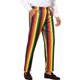 thumbnail image 5 of Pantalones de vestir a rayas INSPIRE CHIC para hombres con franjas de color contrastante 38 Azul Rojo, 5 of 5