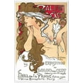 thumbnail image 2 of Art.com Salon Des Cent-Exhibition Stretched Canvas Print Wall Art by Alphonse Mucha, 12" x 18", 2 of 4