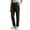 #02 Black 【Mix & Match: Stock Up on Your Favorite Colors】, variant on Plus Size Women's Solid Color Multi Pocket Logger Pants, Button Zip Fly Straight Ankle Length Twill Trousers, Soft Breathable Workwear Bottoms for Daily Errands Office | TruHer,Gray 2XL