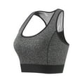thumbnail image 1 of HAiming Womens Yoga Sports Bras Color Block Full Supportive Wireless Racerback Padded Soft Running Yoga Tops, 1 of 7