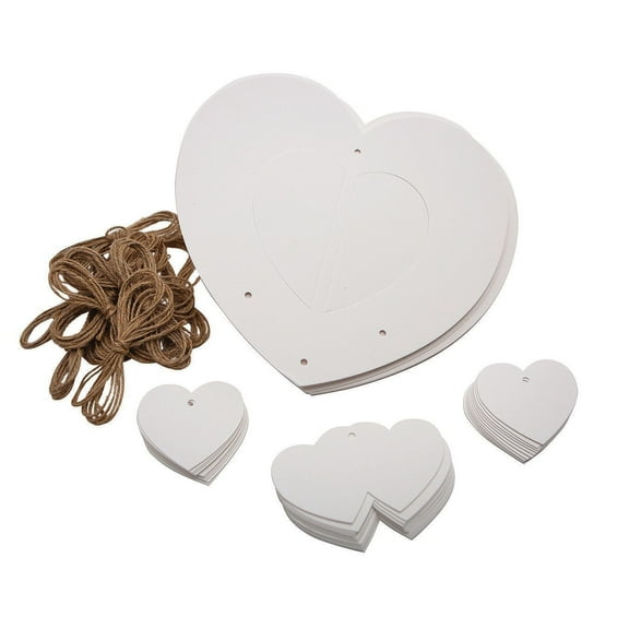Color-Me™ Heart Mobiles (Pack of 12)