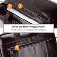 thumbnail image 5 of BAGZY Laptop Briefcase 15.6 inches Mens Genuine Leather Shoulder Bag Messenger Handbag Crossbody Business Computer Case Satchel School Rucksack Laptop Bag for Office Work Travel College, 5 of 7