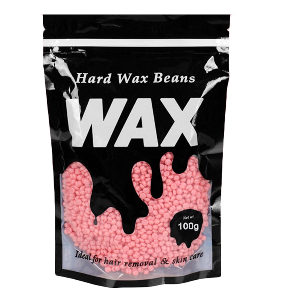 Mnycxen Hard Wax Beads Beans Waxing Hair Removal Hot Film No Strip Depilatory