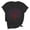 #01 Black, variant on Busydd 4th of July Women's Tops Stylish USA Stars and Stripes T Shirts for Women Independence Day Casual Short Sleeve Round Neck Summer Tops S