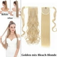 thumbnail image 3 of Benehair Clip in Ponytail Extensions for Women Wrap Around Long Thick Straight Curly Hairpiece, 3 of 13