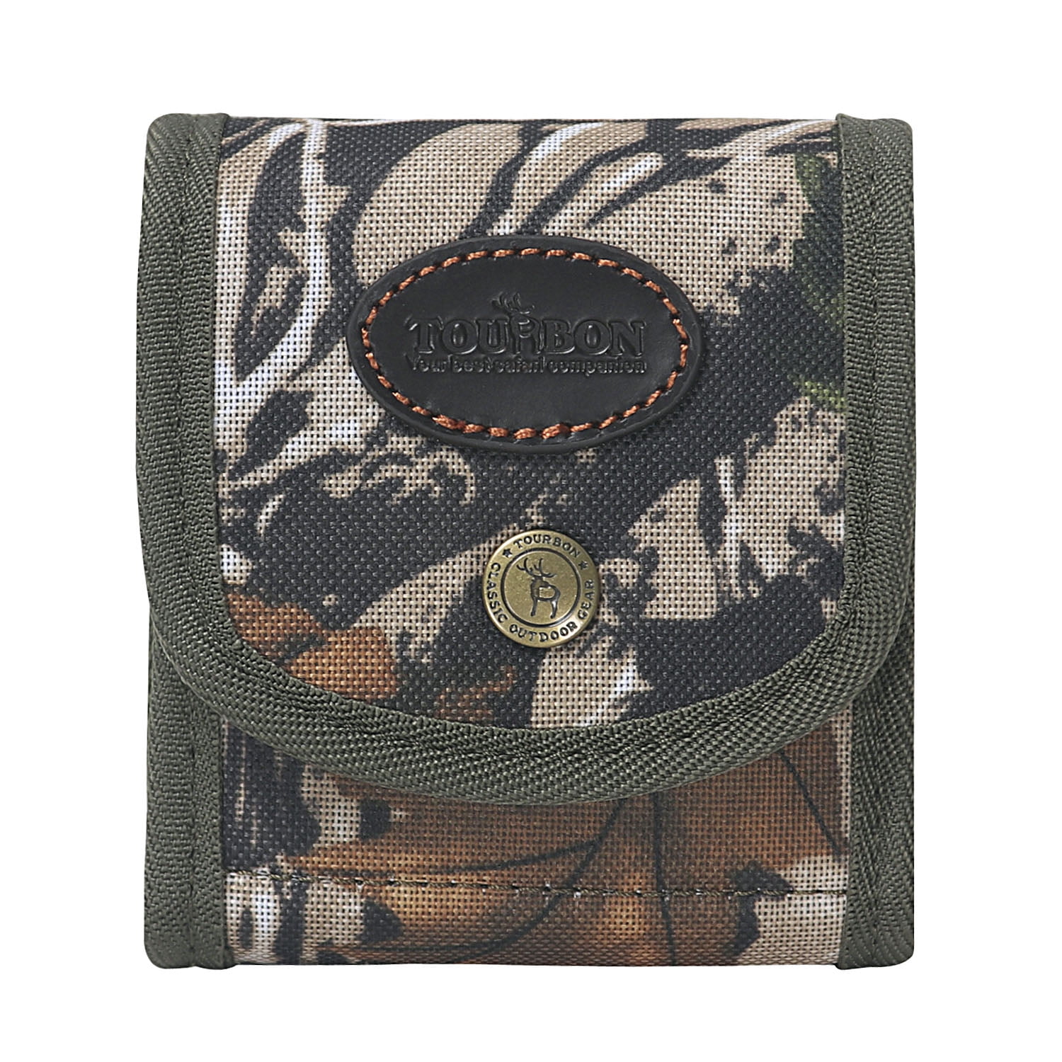 Tourbon Rifle Cartridges Holder Ammo Wallet Pouch 410GA Shell with Elastic Loops 