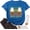 Blue, variant on Boo Bees Shirt for Women Funny Halloween Ghost Gift Tshirt