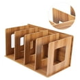 thumbnail image 4 of Sturdy Desktop Bookshelf, Multi-slots Elegant Bookshelf,  For, 4 of 8