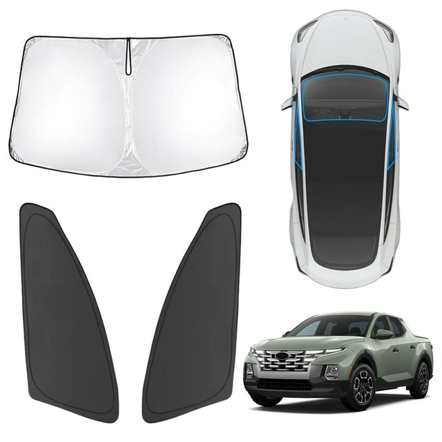 Parasol de parabrisas Karltys 210T para Hyundai Santa Cruz