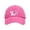 Z3-Hot Pink, variant on Uobin Women's Cancer Awareness Baseball Cap, Hope Believe Fight Pink Ribbon Embroidered Washed Dad Hat, Adjustable Casual Sun Hat for Women