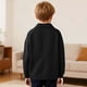 thumbnail image 5 of Camisas de Manga Larga para Niños Tamaño 12-14 Juventud Color Sólido Top de Cuello de Solapa para Chico, Camisa de Botón de Manga Larga Casual para Uso Diario, 5 of 6