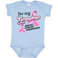 thumbnail image 3 of Inktastic For My Grandma-Breast Cancer Awareness Boys or Girls Baby Bodysuit, 3 of 5