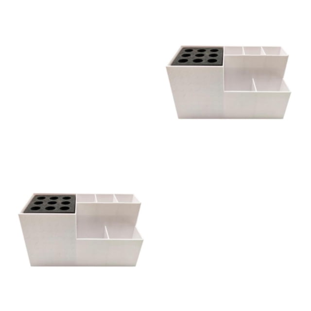 Billuyoard Hairdressing Tool Holder Multifunctional for Sissors Salon Blanco 2Conjunto
