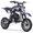 BLUE, variant on QEASET 49CC Dirt Bike, Gas Powered Mini Bike, Red