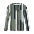 thumbnail image 6 of PIWHJQK Men Long Sleeve Athletic Shirts Undershirts Men Casual Print Sport Athletic Long Sleeve Crew Neck T Shirt Casual Shirts, 6 of 6