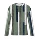thumbnail image 5 of Blusas y camisas de manga larga y cuello redondo para hombre, camisetas casuales con estampado de moda y cuello redondo, blusas de licra de manga corta para hombre., 5 of 5