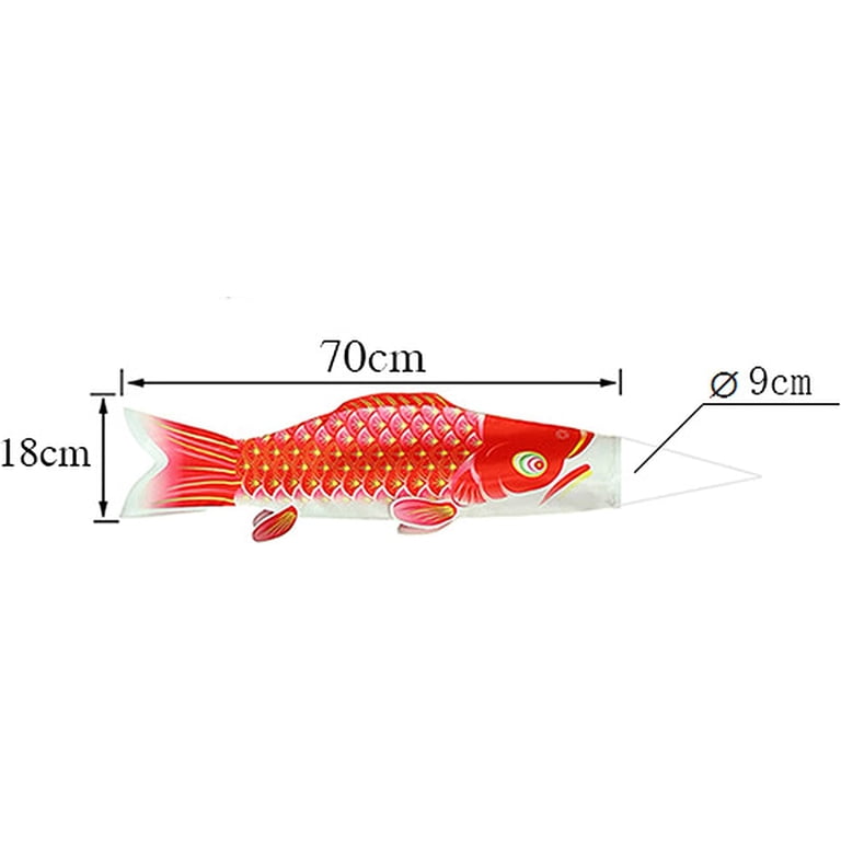 6 stks/Set Japanse Karper Streamer Koinobori Windsok Thuis