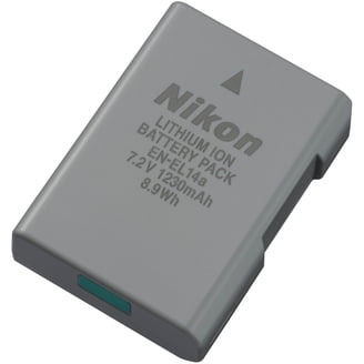Nikon EN EL14 Li-Ion Battery for DSLR: D3200, D5100, D5200, D5500
