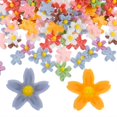 thumbnail image 1 of Manicure Flower Resin Charm Nails Art Decals for Nail Decoration 100Pcs Set, 1 of 5