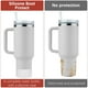thumbnail image 5 of Uxcell Funda de Botella de Agua de Silicona [1PCS] - Funda Protectora Antideslizante para Proteger Botellas de Agua de Rasguños - [Transparente - 2.95 IN], 5 of 7