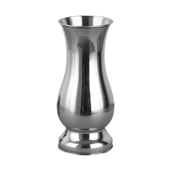 Grande Birch Desktop Vase, Sturdy Stainless Steel Decorative Vase for Home, Elegant Chic Design