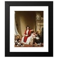 thumbnail image 2 of Robert Walter Weir 12x14 Black Modern Framed Museum Art Print Titled - Mrs. Bradford Ripley Alden and Her Children (1852), 2 of 5
