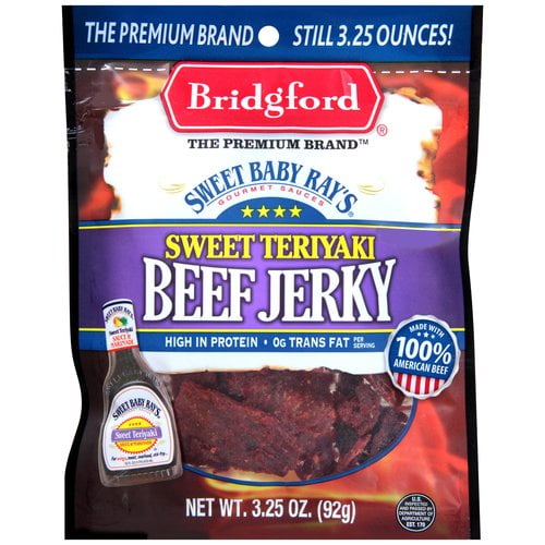 Sweet Baby Ray's Sweet Teriyaki Beef Jerky 3.25oz
