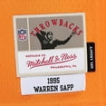 thumbnail image 6 of Men's Mitchell & Ness Warren Sapp Orange Tampa Bay Buccaneers 1995 Legacy Replica Jersey, 6 of 6